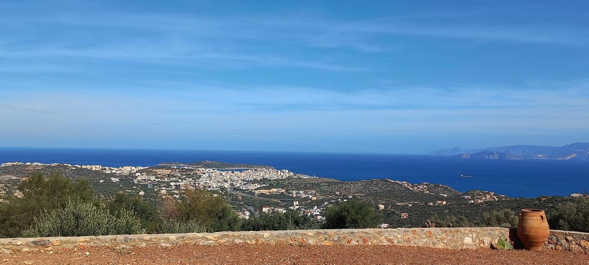 Althea Villa By Breathtaking View Agios Nikolaos Exterior foto