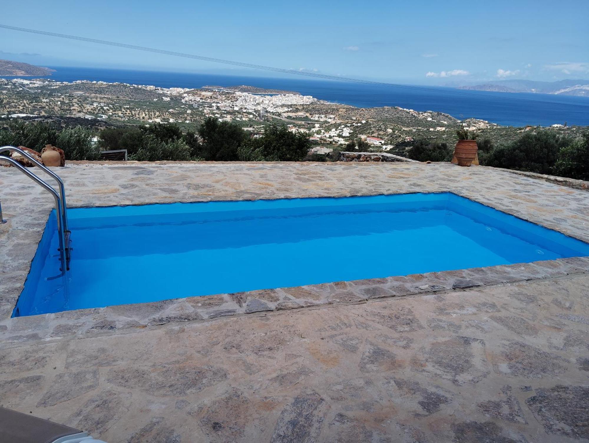 Althea Villa By Breathtaking View Agios Nikolaos Exterior foto